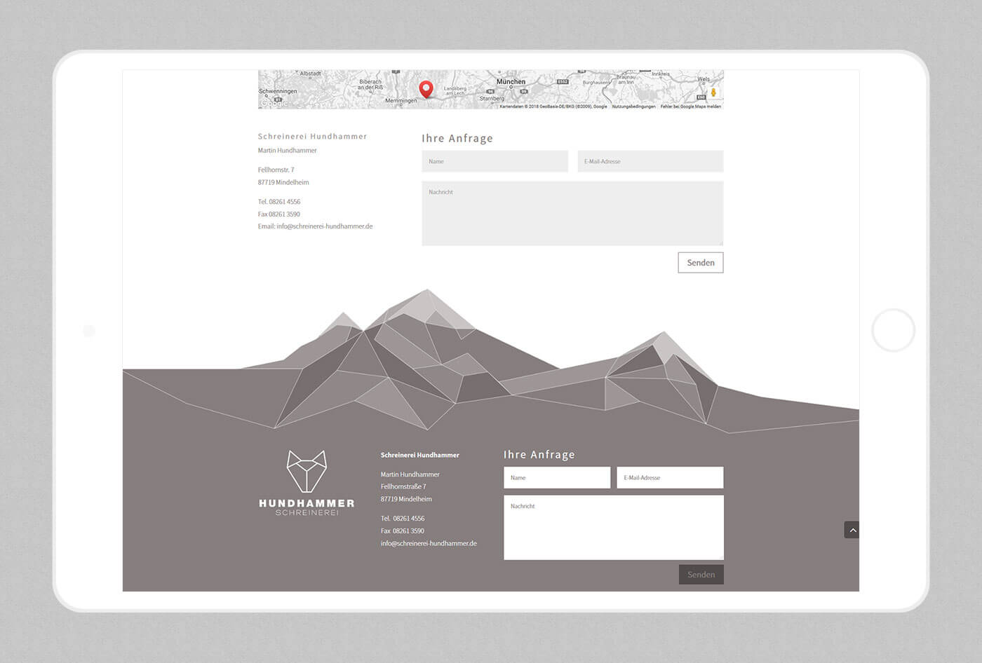 marketing agentur ostfildern - dt media group - schreinerei hundhammer