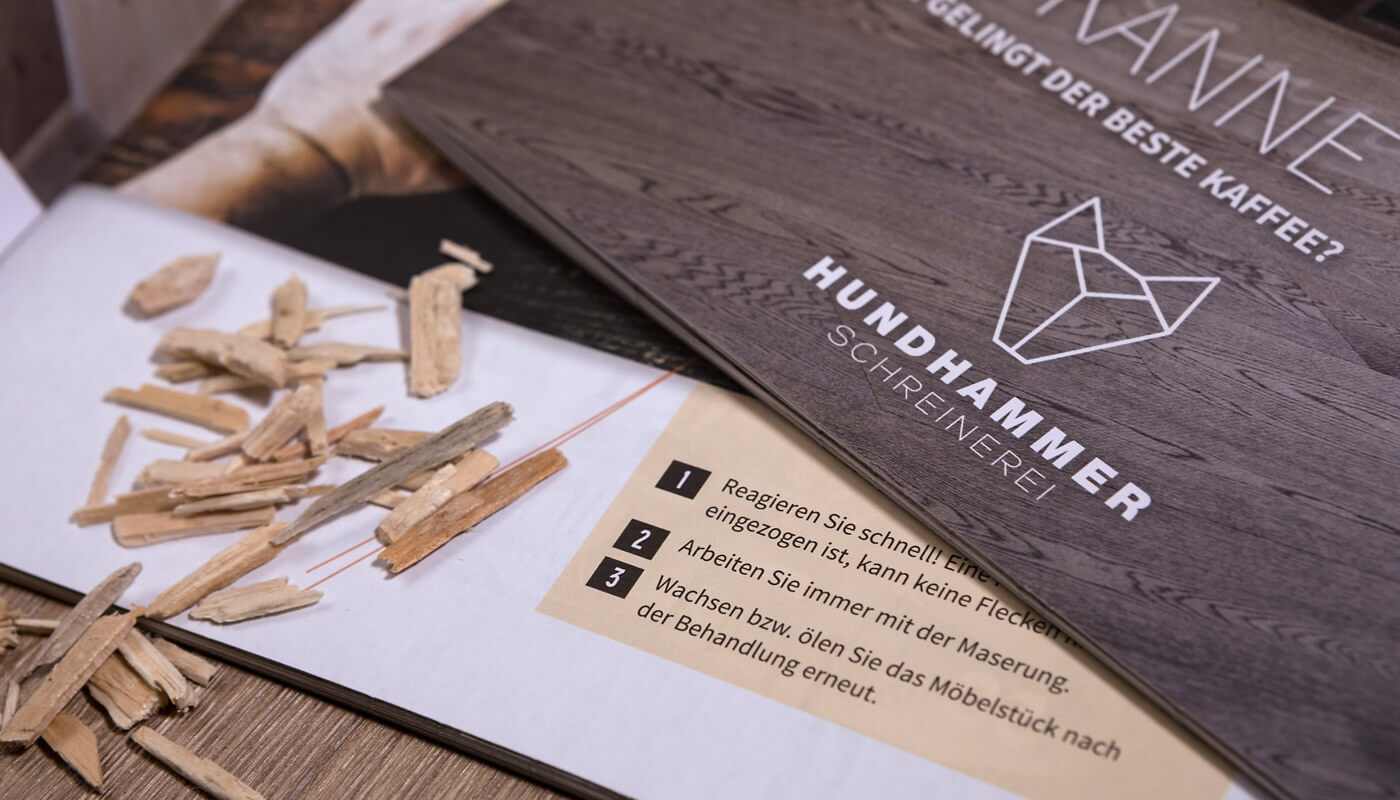 marketing agentur ostfildern - dt media group - schreinerei hundhammer
