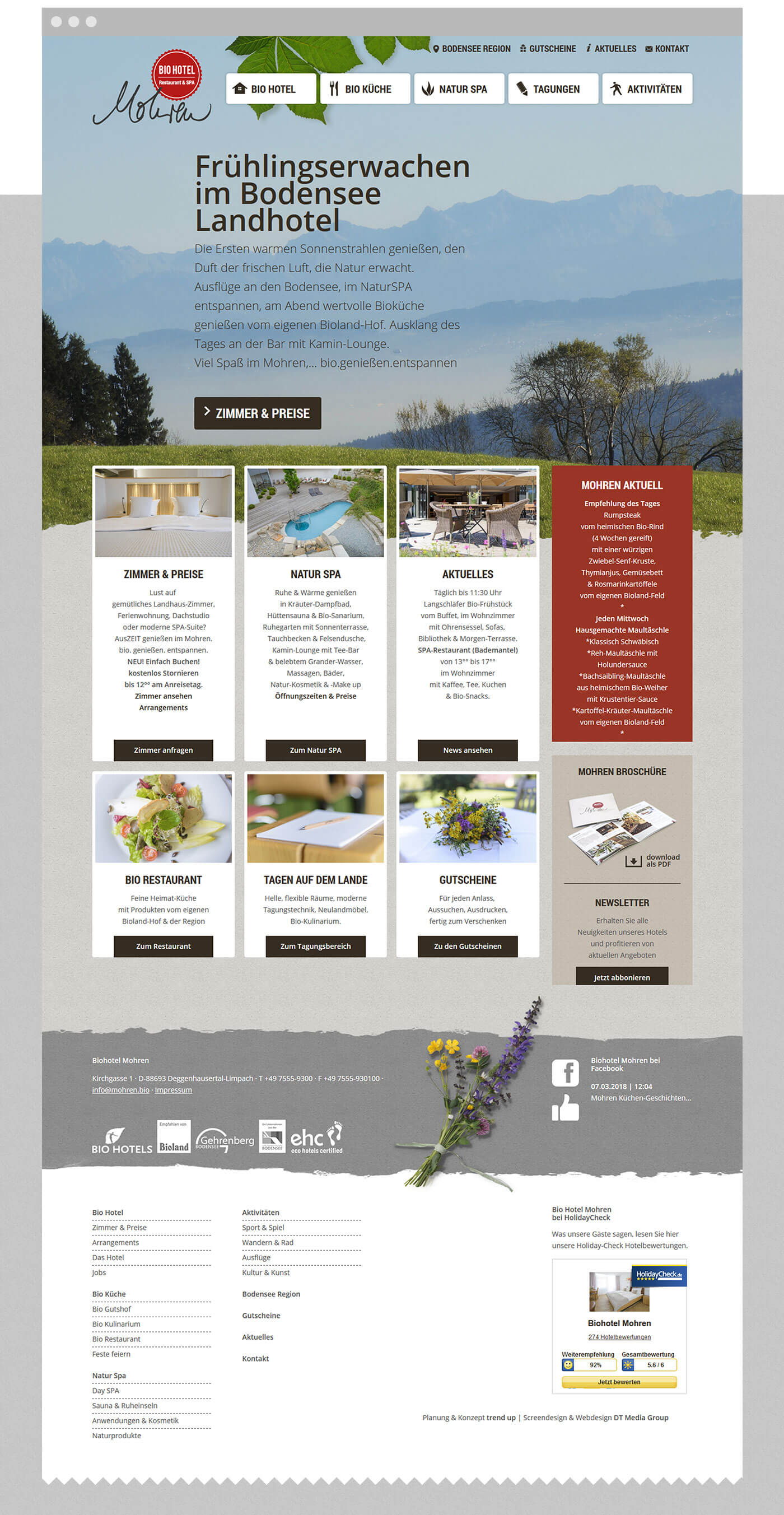 marketing agentur stuttgart - dt media group - biohotel mohren