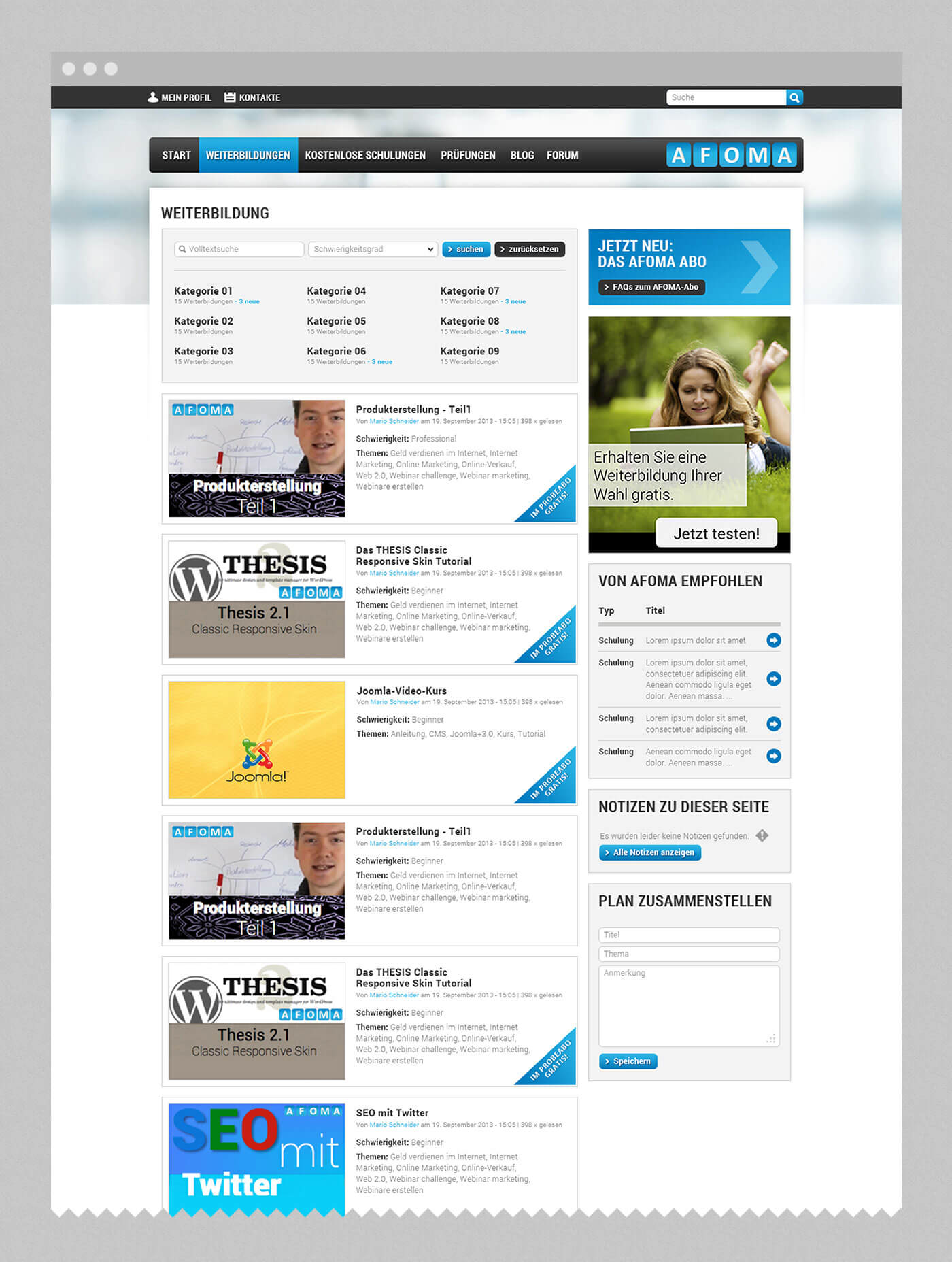 webdesign stuttgart - dt media group - afoma