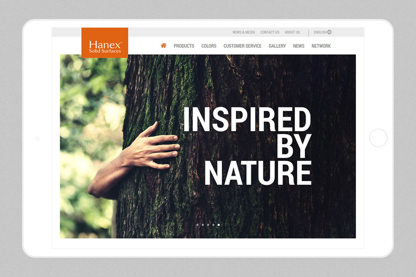 webdesign stuttgart - dt media group - hanwha surfaces